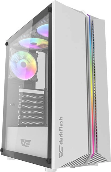computerbehuizing darkFlash DK151 ARGB, wit