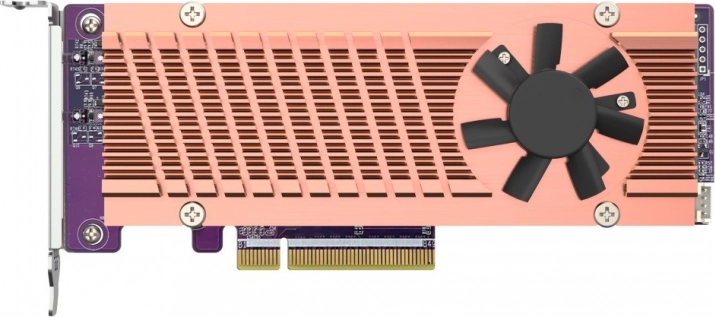 QNAP QM2-2P-384A Erweiterungskarte für 2× M.2 NVMe SSD (PCIe 3.0 x8)