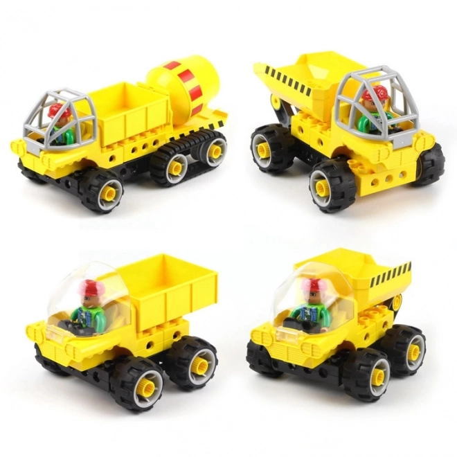 Bouwstenen Betonmixer 5in1 (38 stenen+5 kaarten)
