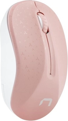 kabellose Maus NATEC Toucan rosa-weiß