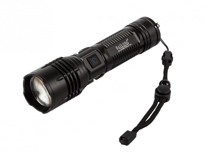 Militärische Taschenlampe mit LED und Zoom von Bailong