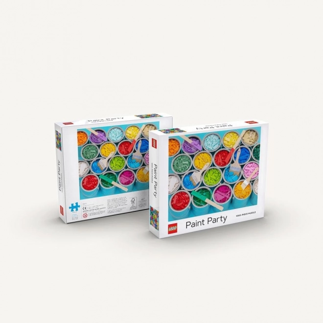 Chronicle Books puzzel LEGO schilderfeest 1000 stukjes