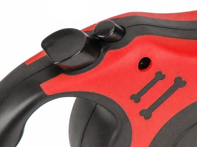 Automatische hondenriem – Rood