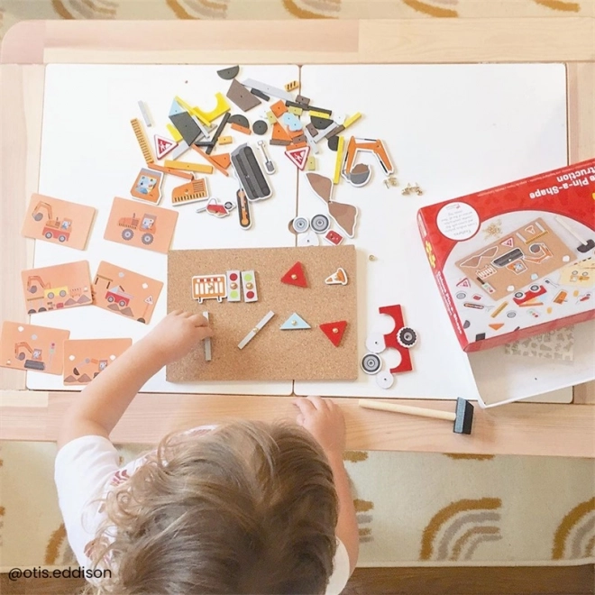 Bigjigs Toys creatieve hamer-in spel vervoer
