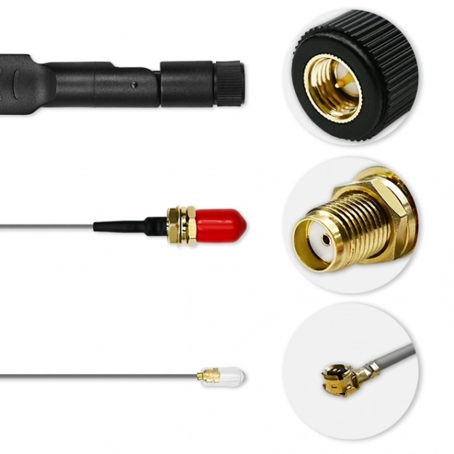 Antenne 4G LTE Dual 5 dBi