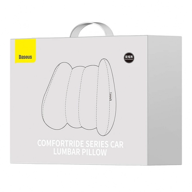 Ergonomisches Kissen für Lendenwirbelstütze Baseus ComfortRide Schwarz