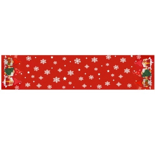 Chemin de table de Noël 180x40cm Ruhhy 22482