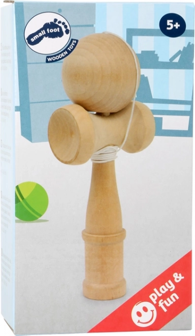 Small Foot wooden children's game Kendama natural