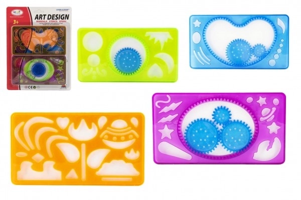 Plastische sjablonen voor tekenen 23x29 cm