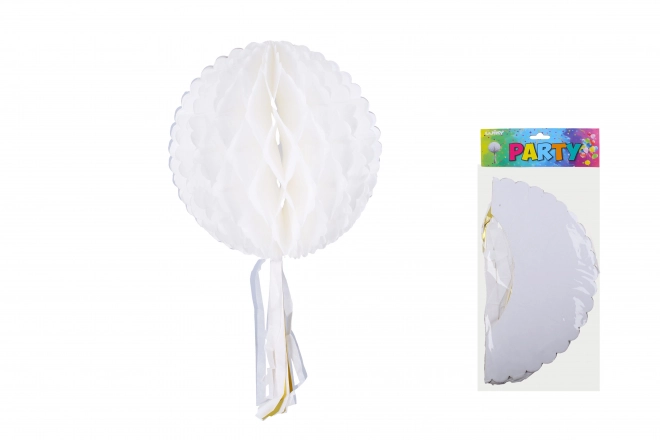 Papieren decoratieve bal om op te hangen 30 cm
