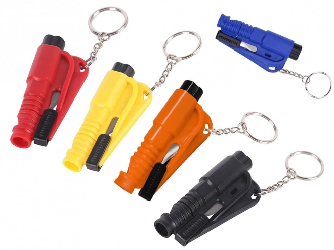 Rettungshammer 3-in-1 Schlüsselanhänger