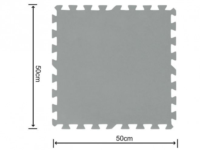 Bestway tapis en mousse pour piscine gris