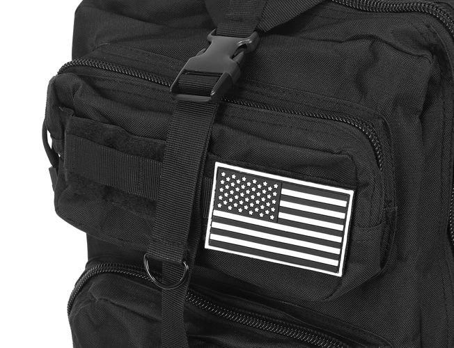 XL Zwarte militaire rugzak
