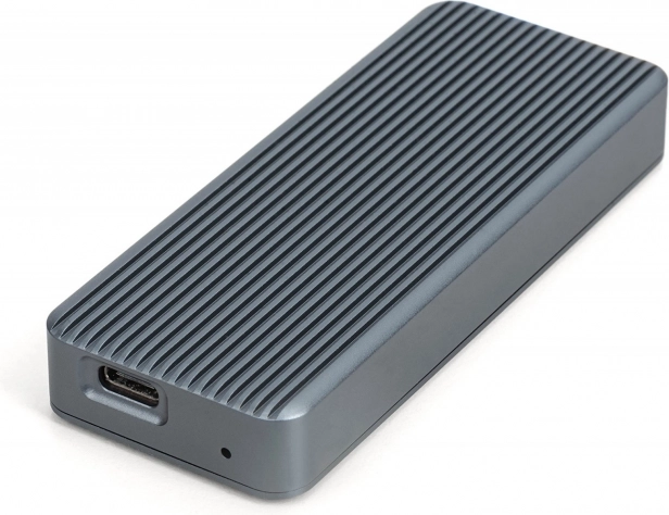 Aluminium USB‑C Gehäuse für M.2 NVMe SSD 20 Gbit/s werkzeuglos