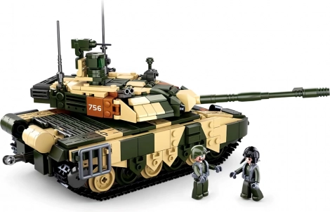 Modèle réaliste de char T-90