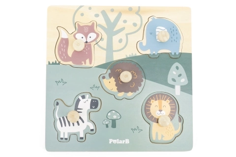 Polar B Animal Puzzle with Handles