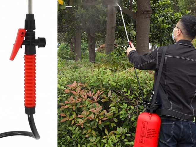Pulvérisateur à pression de jardin avec longue lance
