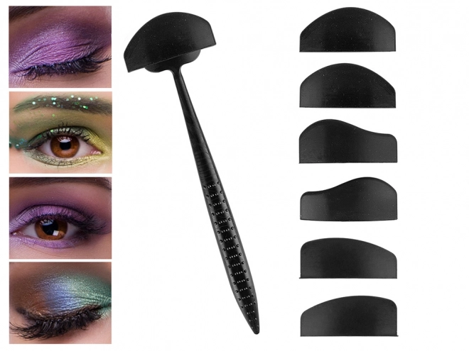 Set siliconen sjablonen voor eyeliner