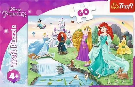 Puzzle 60 Pieces Discover the Princesses DISNEY PRINCESS Trefl