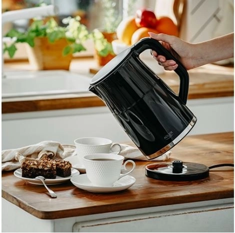 Waterkoker met LED 1,7l en temperatuurregeling