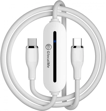 glocalme unicord 4g/lte portable wi‑fi cable hotspot 65 w, usb‑c