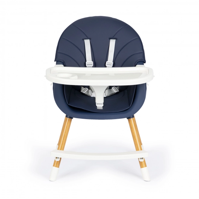 Ecotoys Eetstoeltje 2-in-1 blauw