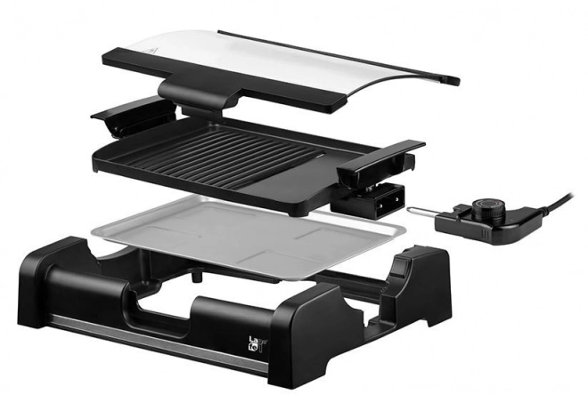 Elektrische grill met deksel Lafe