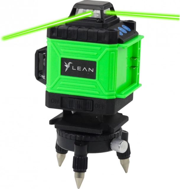 4D laser waterpas 16 lijnen met groen licht