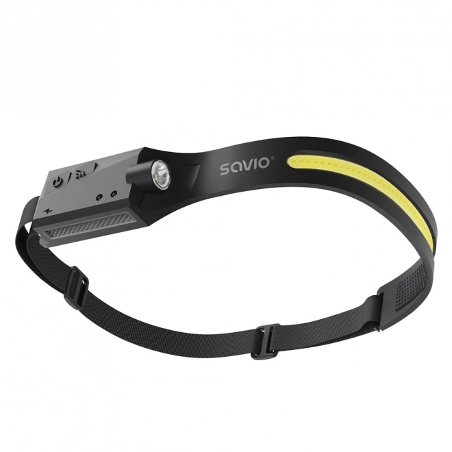 Hoofdlamp LED-zaklamp Savio met bewegingssensor