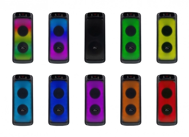 Flamebox Bluetooth Lautsprecher mit RGB-Beleuchtung
