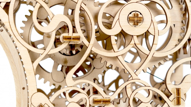 Mechanisch schilderij - houten 3D-puzzel