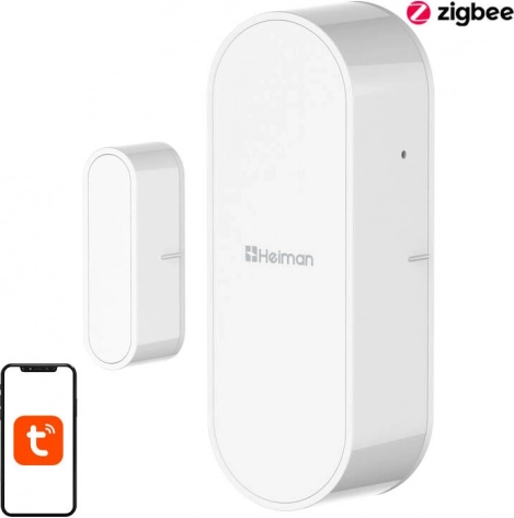 Wi‑Fi sensor voor deur- en raamopening HEIMAN WS3DS Tuya