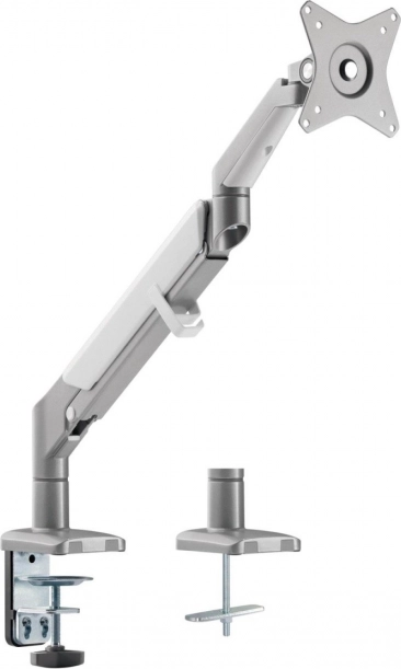 Ergonomic Monitor Holder with Gas Spring Grey