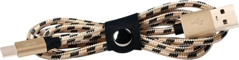 USB‑Kabel USB‑A auf USB‑C 2 m, geflochten