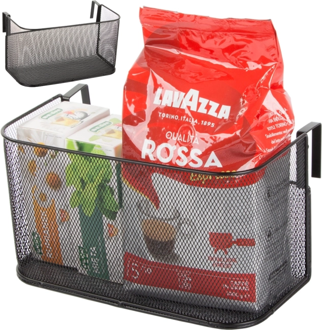 Hanging Metal Basket Organizer for Doors and Bed