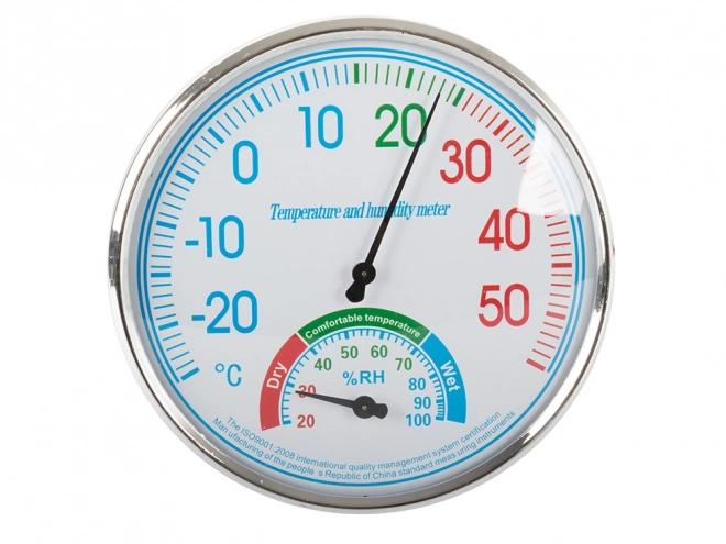 Analoge kamerhygrometer met thermometer