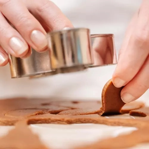Weihnachtliche Ausstechformen aus Metall 7-teilig