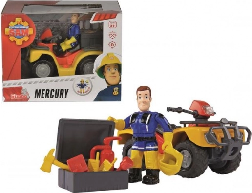 Mercury quad met figuur – Brandweerman Sam