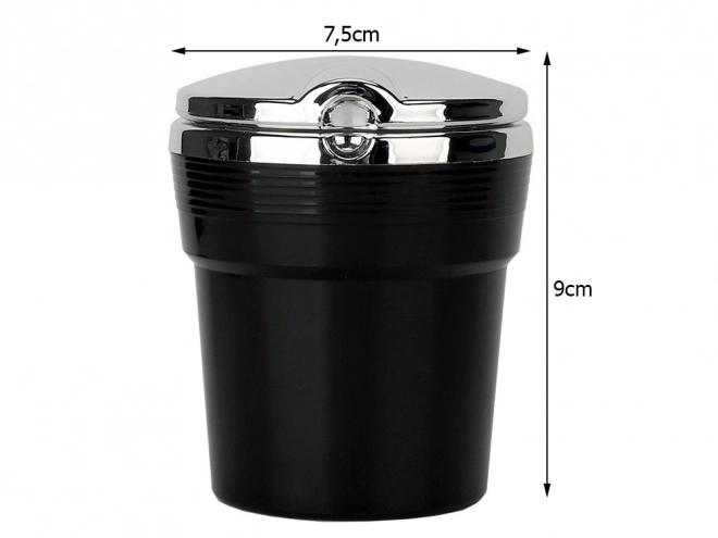 Car Ashtray with LED Lighting