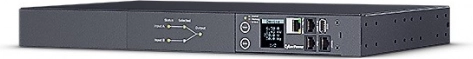 ATS PDU 1U 10 A, 2× C14, 12× C13 met SNMP – CyberPower