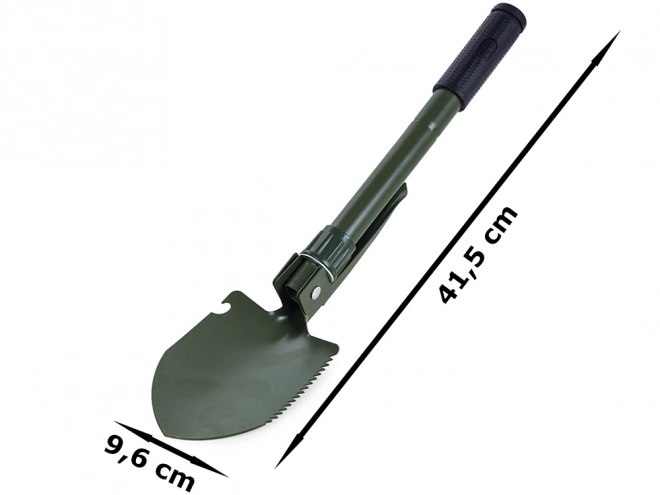 Folding Multi-functional Shovel with Pickaxe, Saw, and Carry Case