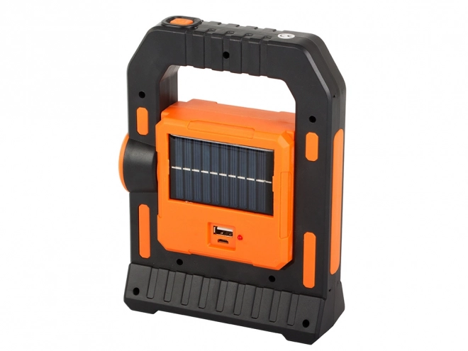 Zonne-kampeer-LED-licht met oplaadbare batterij
