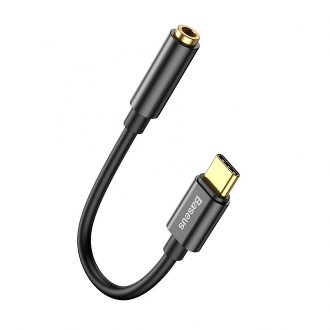 Baseus L54 USB-C mini-jack 3,5 mm geluidsadapter - zwart
