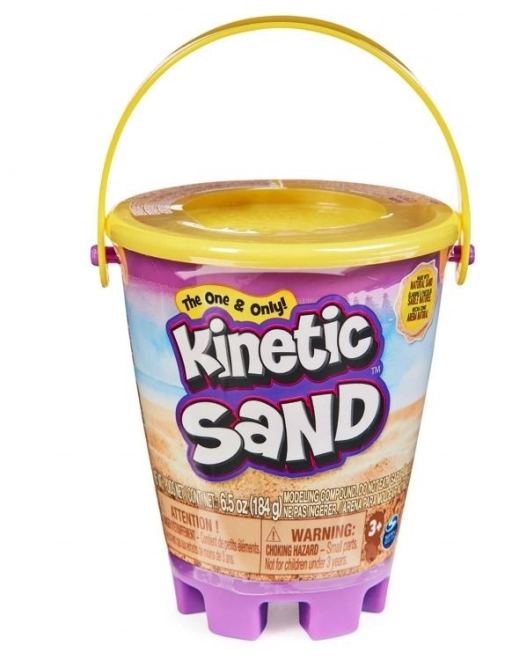 Seau en sable cinétique petit avec sable liquide