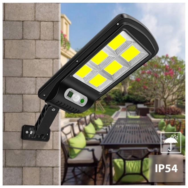 Solar straatlamp LED met sensor en afstandsbediening MCE446