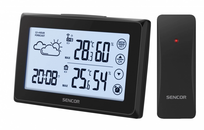 Digital Weather Station with Touchscreen and Sensor