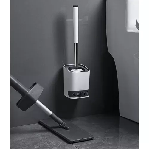 Ruhhy siliconen toiletborstel voor badkamer 23808
