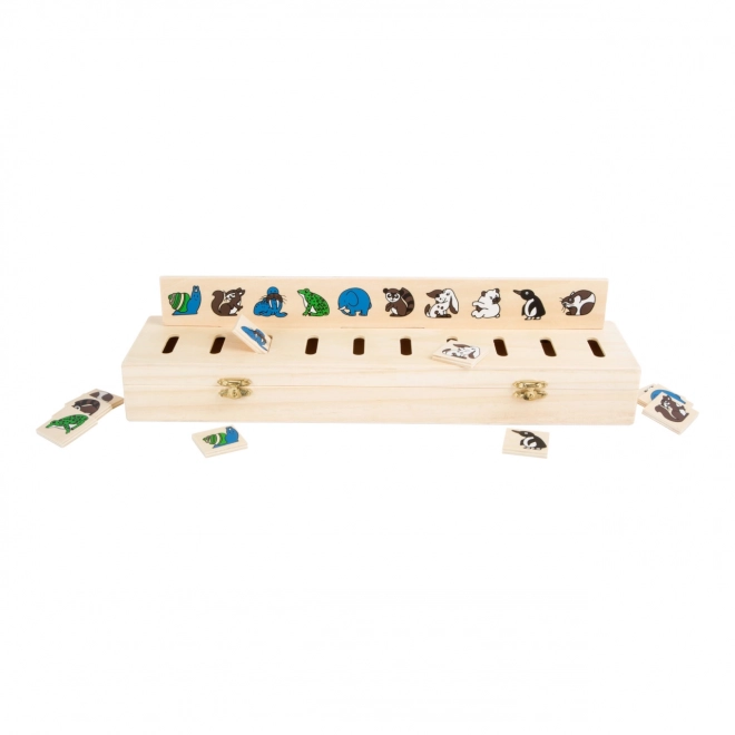 Houten motorische sorteerdoos Small Foot