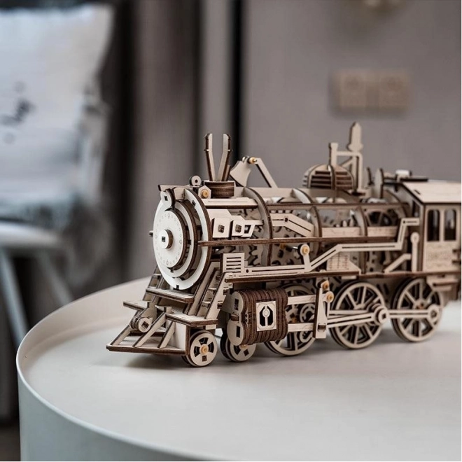 Locomotief - 3D houten bouwpakket