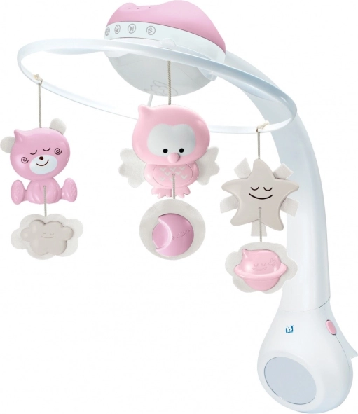 Musical Mobile 3-in-1 INFANTINO – pink